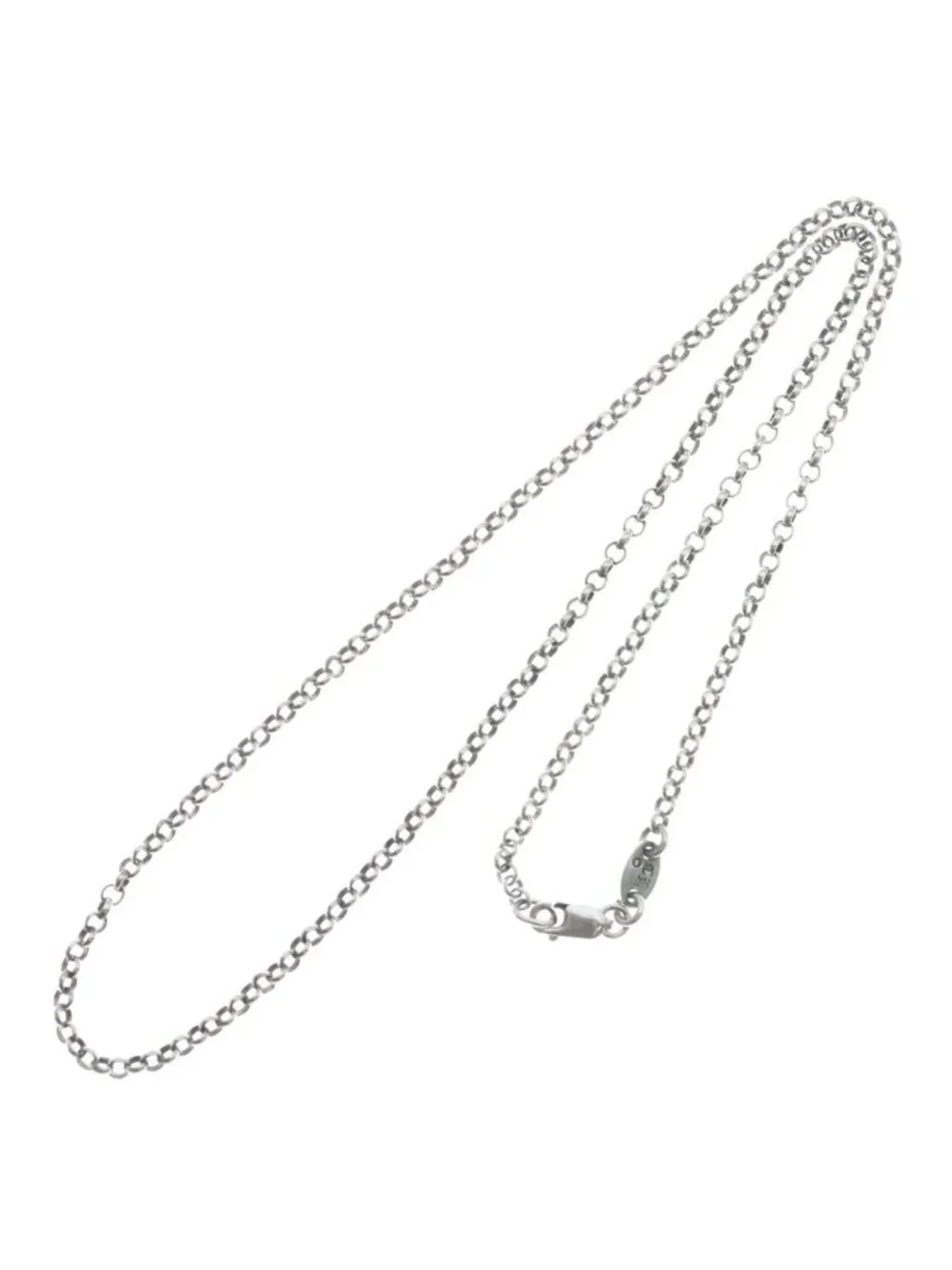 Chrome Hearts Neckchain Roll Chain Necklace Silver